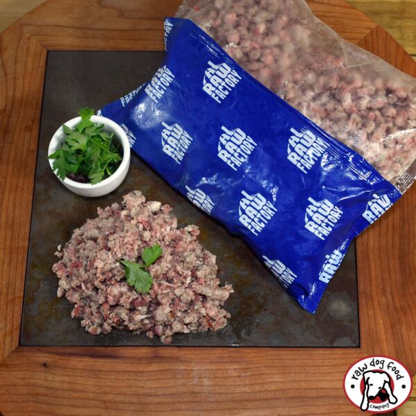 the raw factory dog food