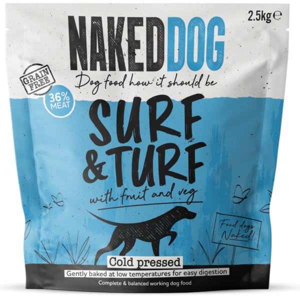 Naked Dog Premium Cold Pressed Surf & Turf 2.5KG