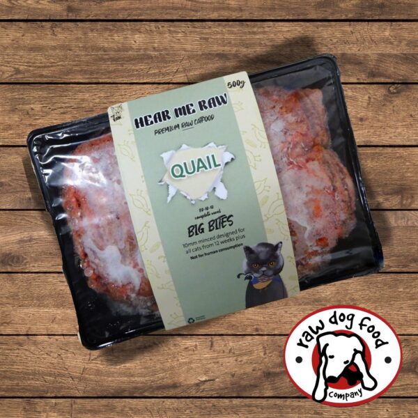 Hear Me Raw Cat - Duck & Quail 500g