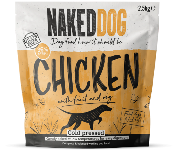 Naked Dog Premium Cold Pressed Chicken 2.5KG