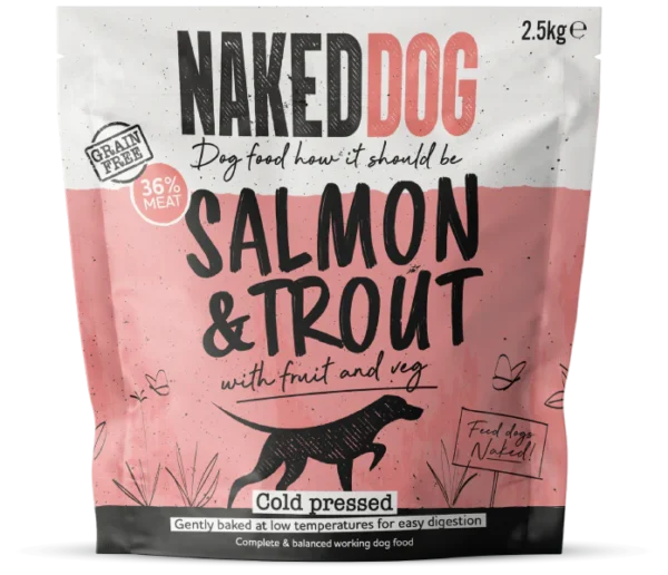 Naked Dog Premium Cold Pressed Salmon & Trout 2.5KG