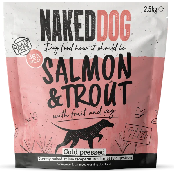 Naked Dog Premium Cold Pressed Salmon & Trout 2.5KG