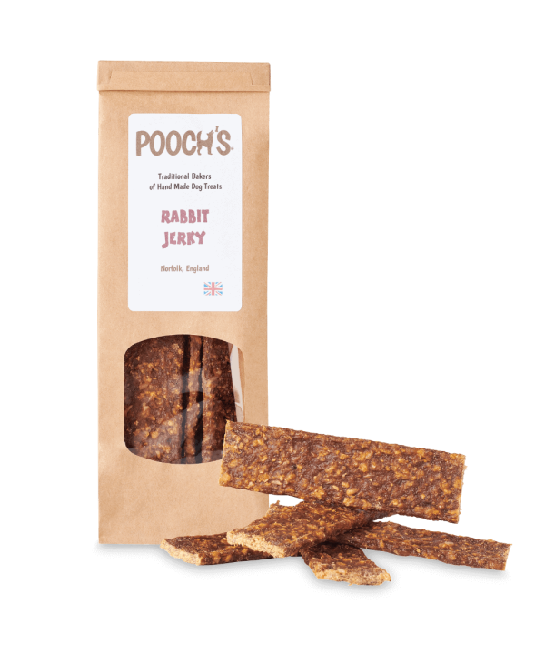 Pooch's Rabbit Jerky 95g