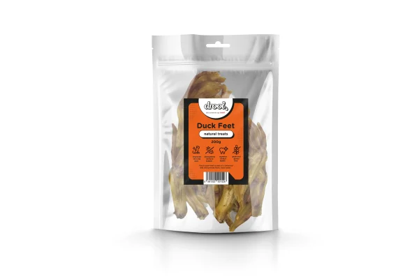 Drool Dried Duck Feet 200g